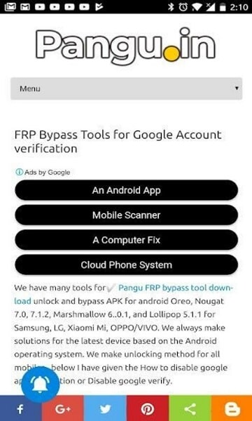 Pangu Frp Bypass Tool