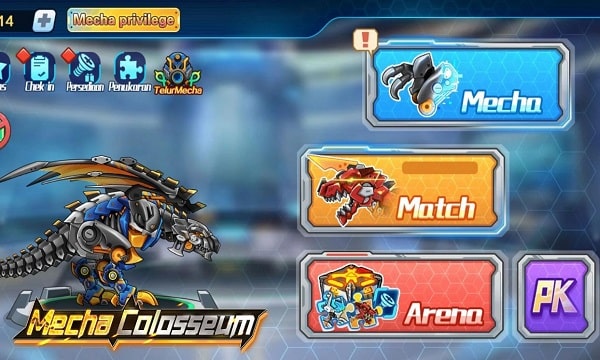 Mecha colosseum Mod APK Unlocked All Characters