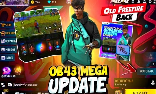 Free Fire OB43 APK