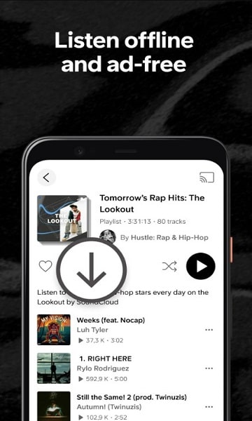 Soundcloud Premium APK No Ads