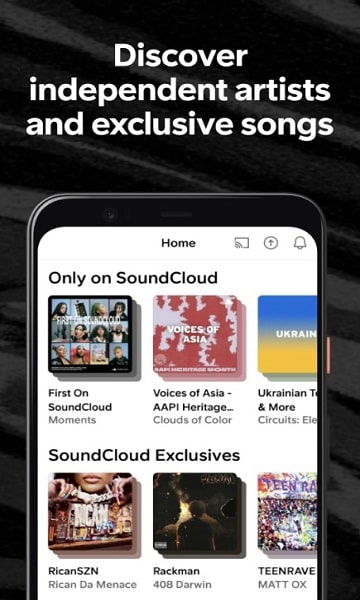 Soundcloud Premium APK Premium Unlocked