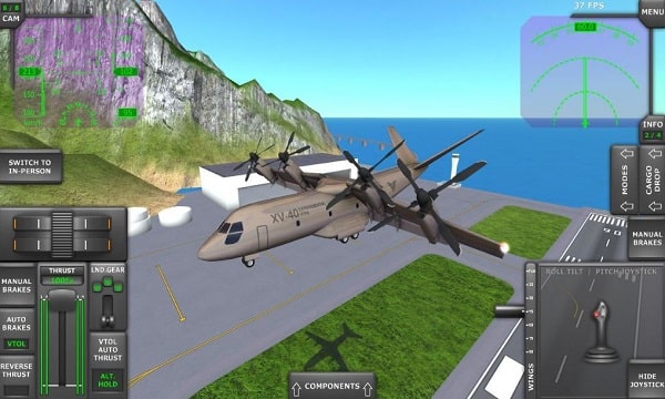 Turboprop Flight Simulator Jet Mod