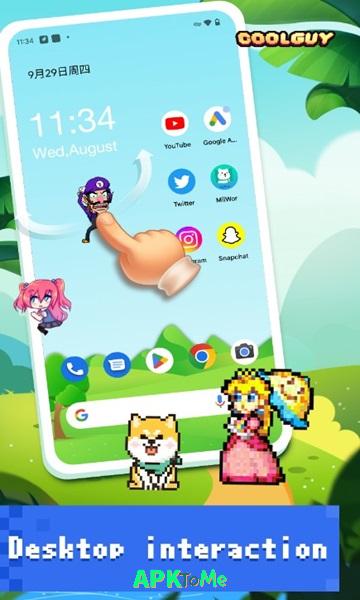 Pixel Shimeji Mod APK Unlocked