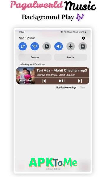PagalWorld Music Player