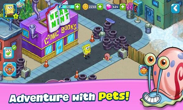 Download Spongebob Adventures In A Jam Mod APK