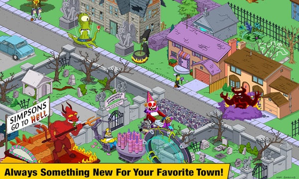 Simpsons Tapped Out Mod APK Free Shopping
