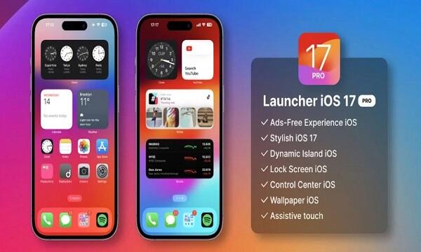 Launcher iOS 17 Pro APK Free Download