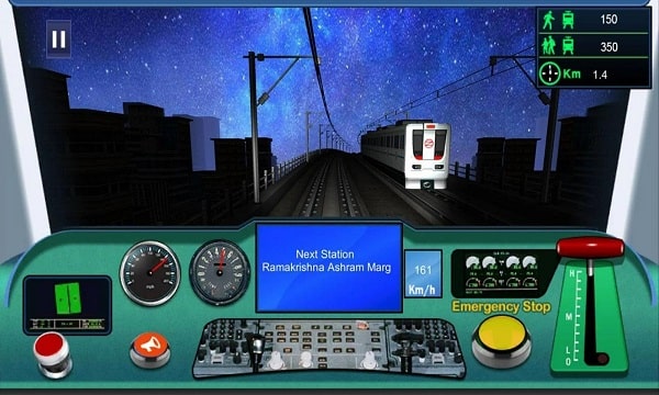 Indian Metro Train Simulator Mod APK All Trains Unlocked