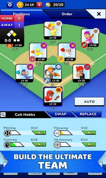 Idle Baseball Manager Tycoon Mod APK Unlimited Everything