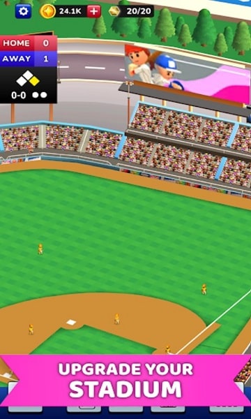 Idle Baseball Manager Tycoon Mod APK Unlimited Money And Gems