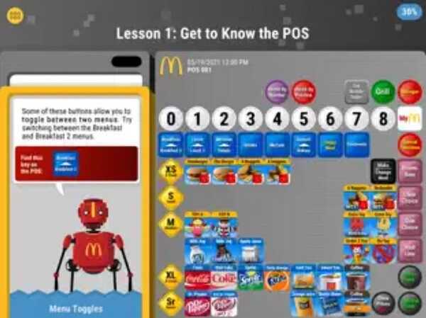 McDonalds Training Game Cashier APK